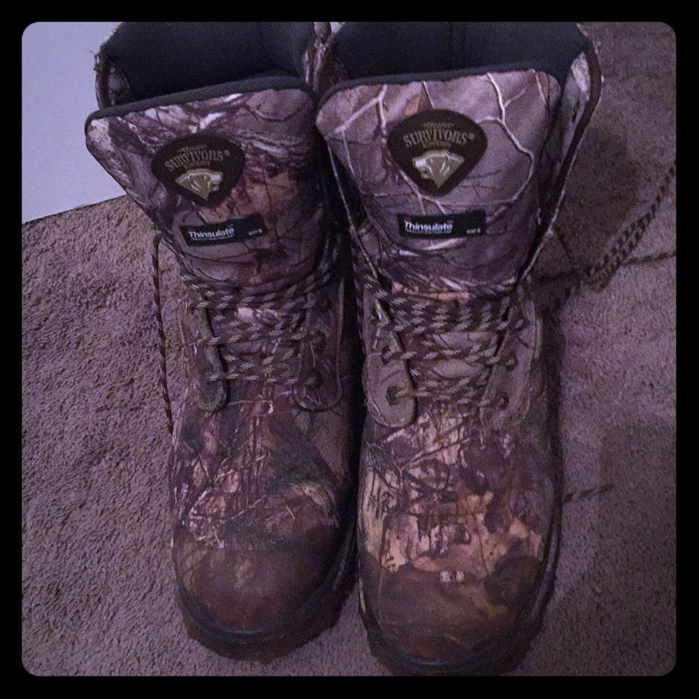 Camo Boots